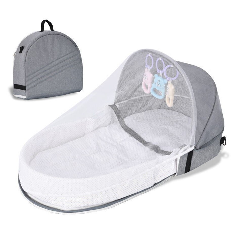 Baby Crib Multi-function Baby Bed Nest Baby Mosquito Net Foldable Baby Nest Bassinet Infant Sleep Portable Bed